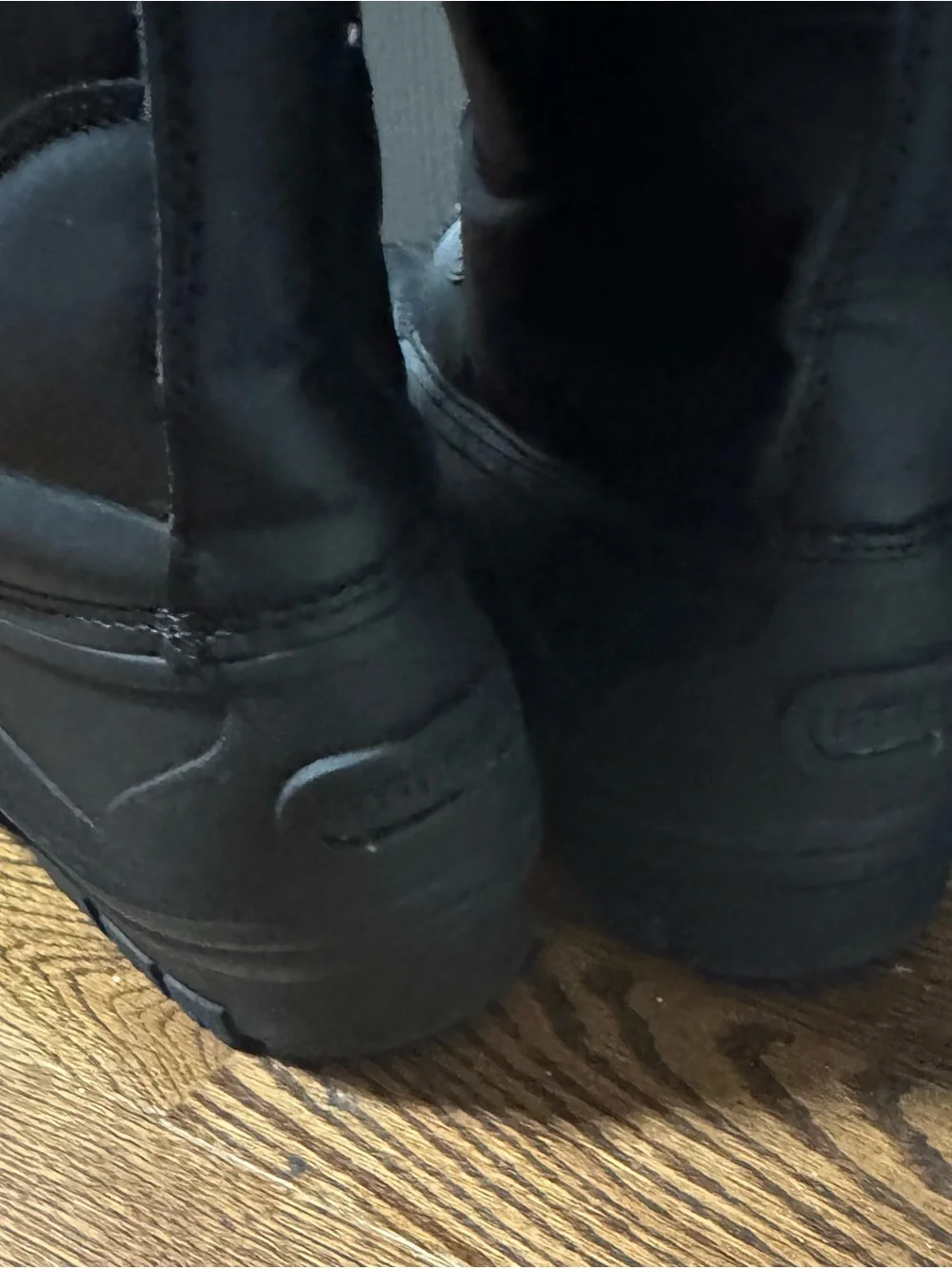 Men's Black Rain & Snow Boots - Insulated Waterproof Winter Boots